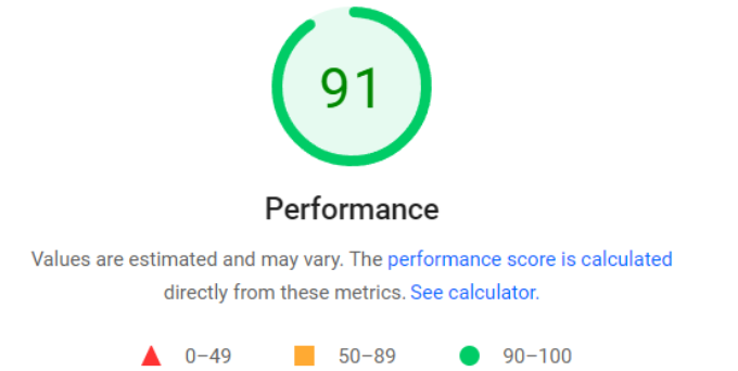 Tes kinerja halaman Divi Divi page performance test
