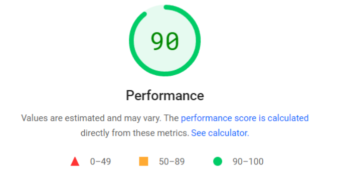 Tes kecepatan halaman elemen Elementor page speed test