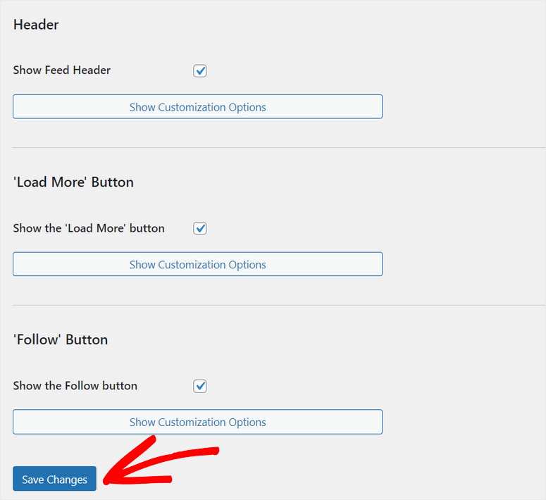 arată antetul încărcă mai multe butonul de urmărire - IsItWP - Detector gratuit de teme WordPress show header load more follow button