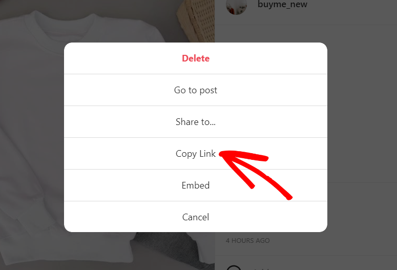 copiați linkul postării - IsItWP - Detector gratuit de teme WordPress copy post link how to add instagram feed in wordpress