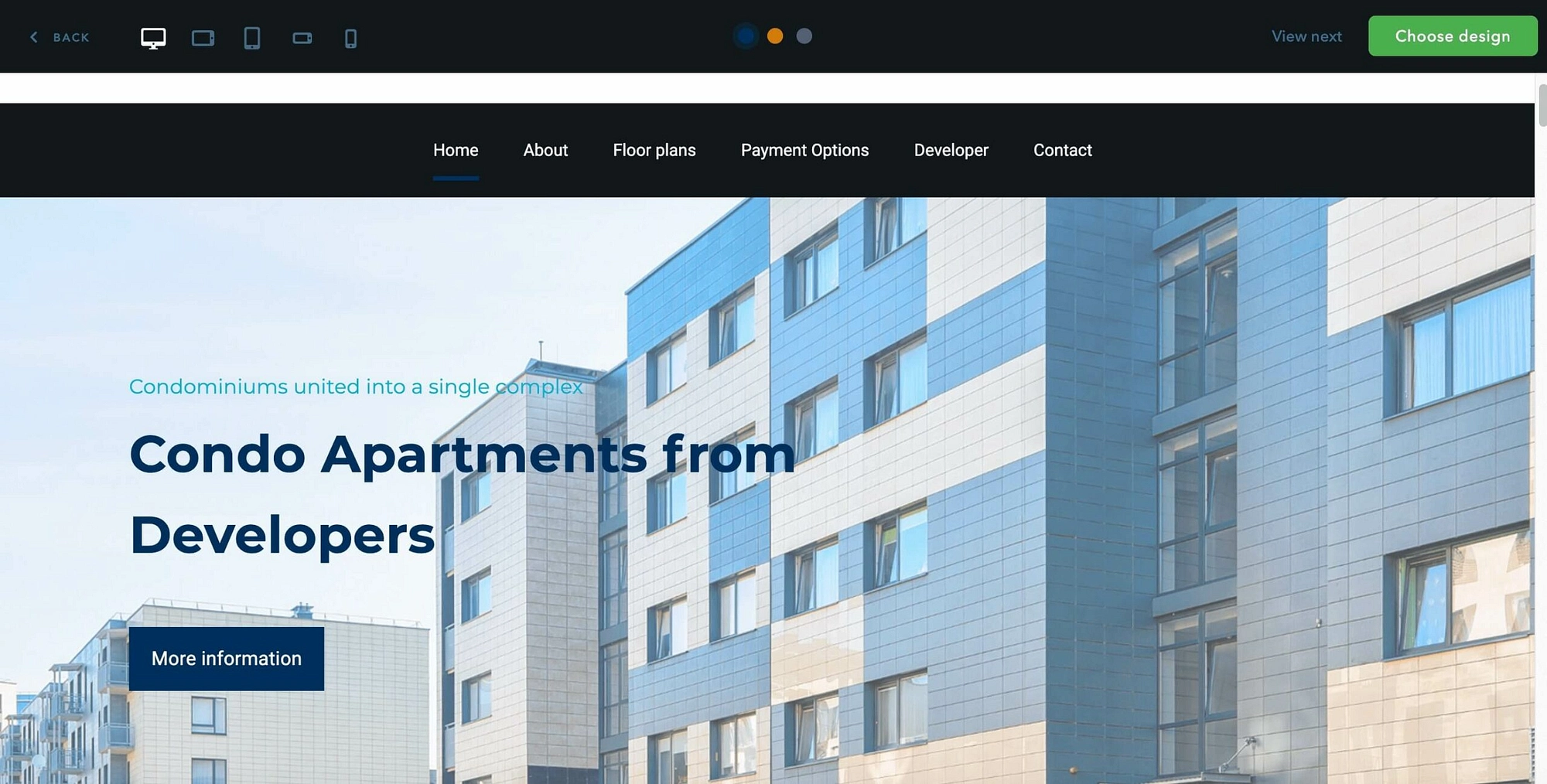 uKit es uno de los mejores creadores de sitios web inmobiliarios.