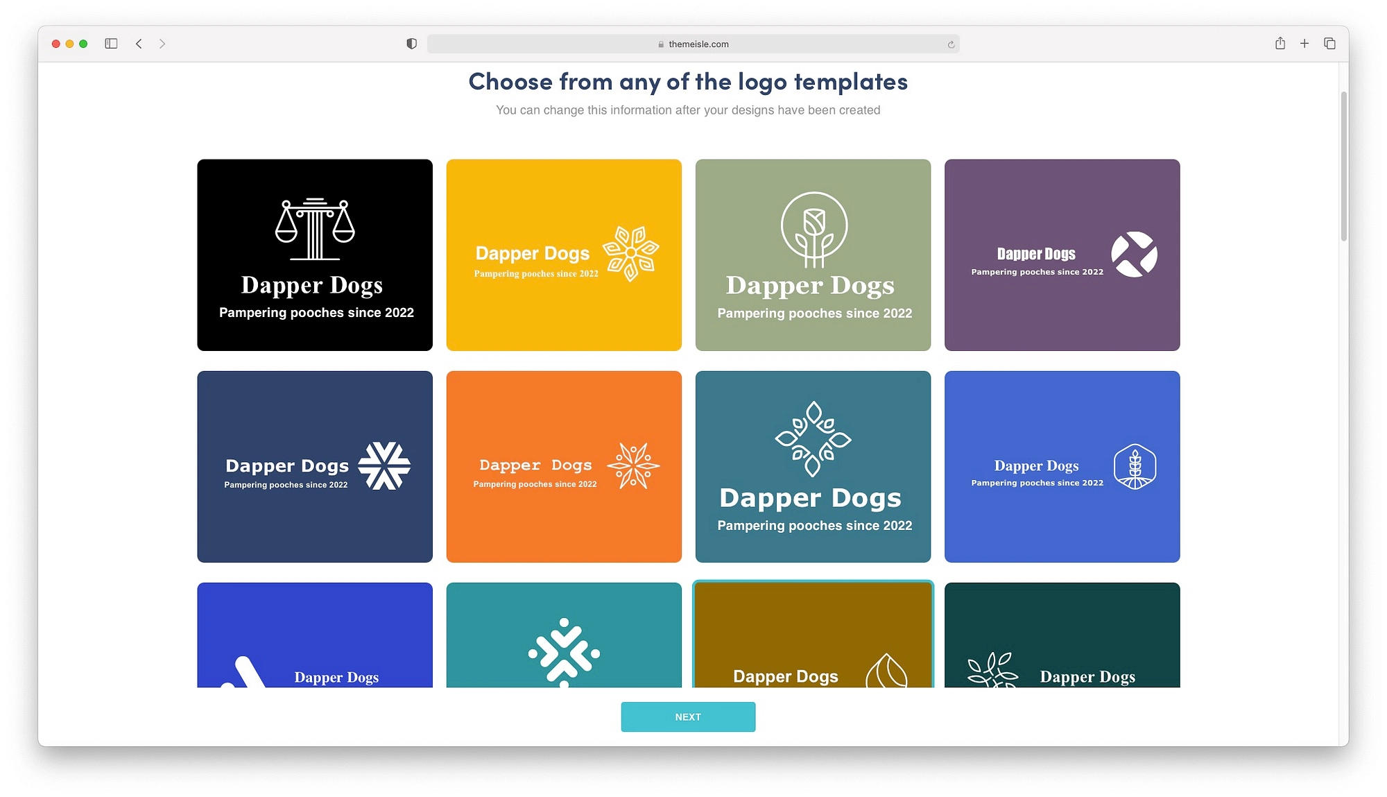 Themeisle Logo Maker para logotipos impresionantes sin costo alguno.