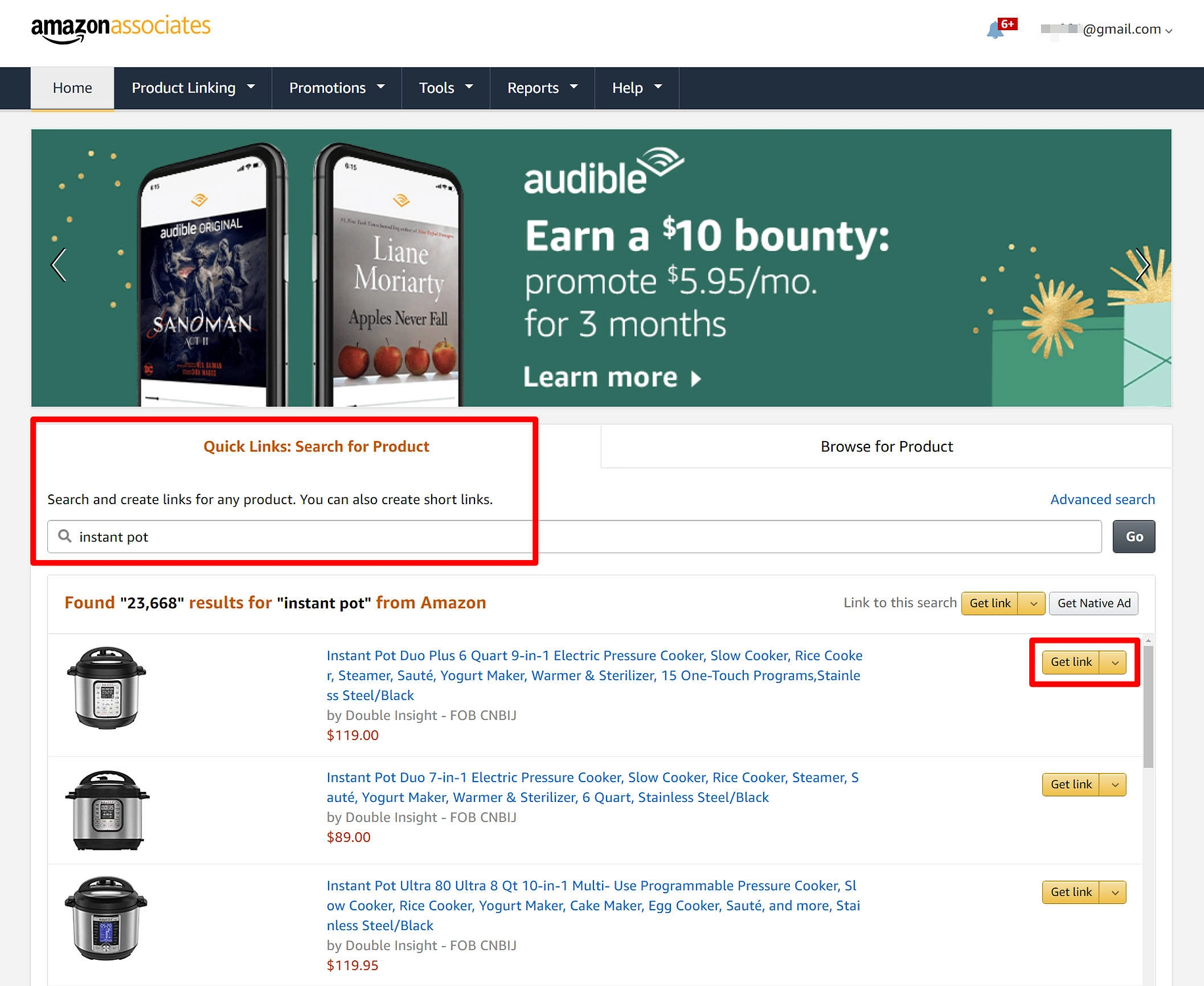 วิธีสร้างลิงค์พันธมิตรของ Amazon