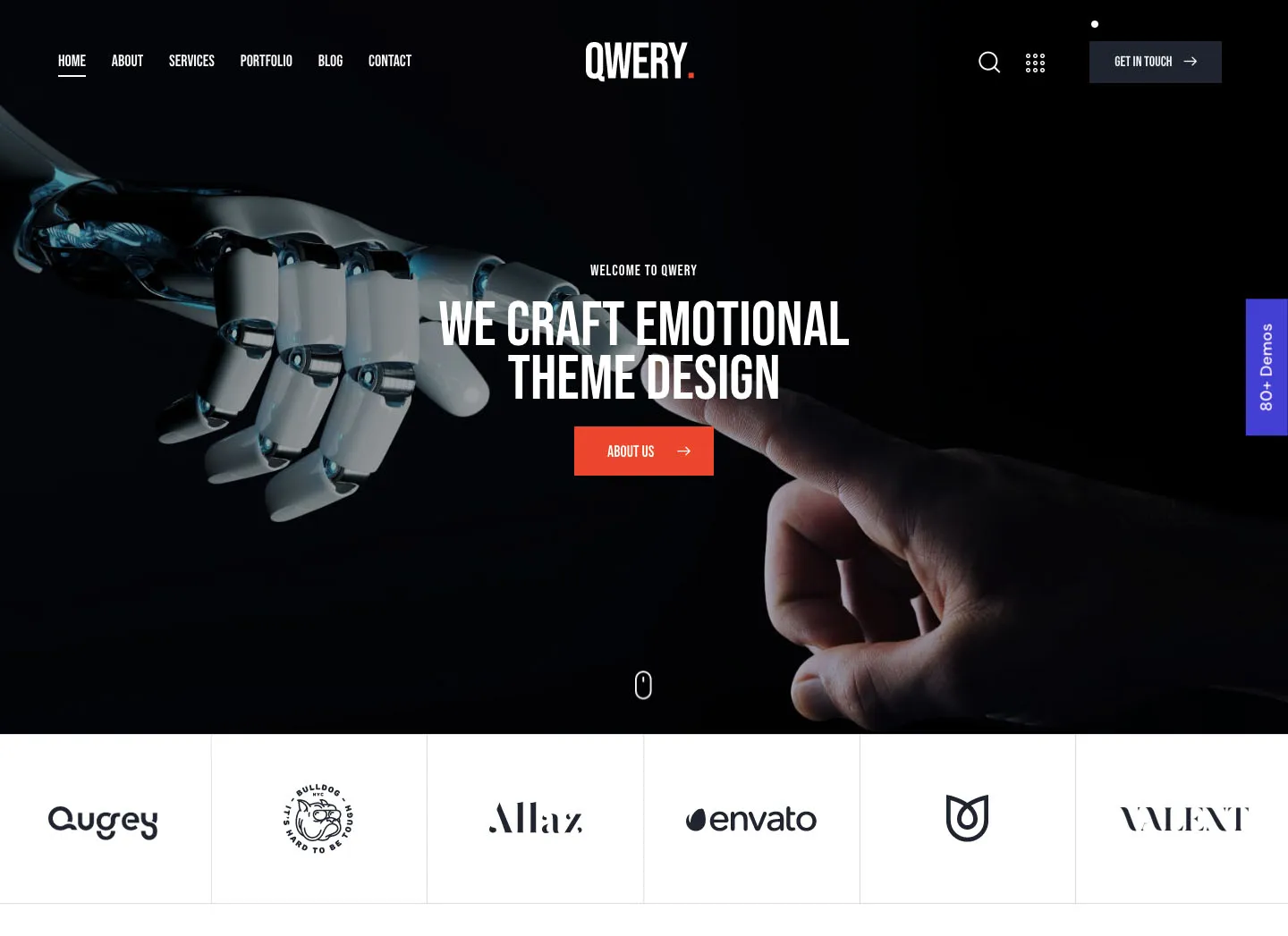 qwery | Tema multipropósito de WordPress para negocios + RTL