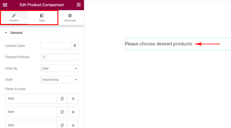Come aggiungere facilmente l'elemento di confronto dei prodotti WooCommerce al tuo sito Web 5 Product comparison options