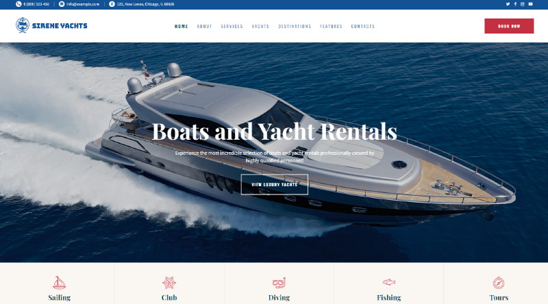Sirene WordPress Theme