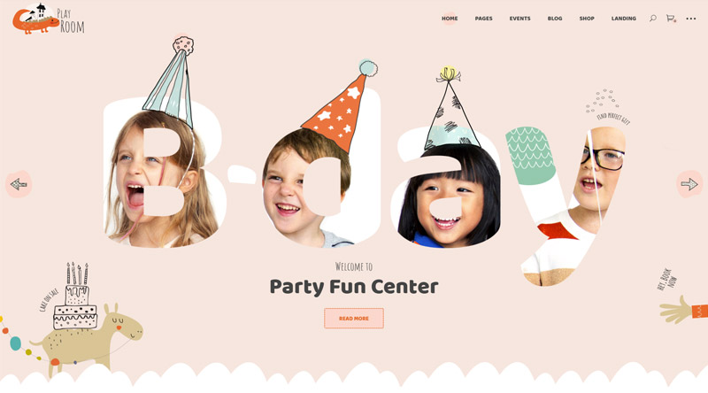 Playroom WordPress Theme
