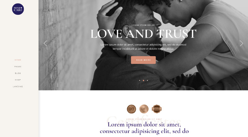 MindCare WP Theme