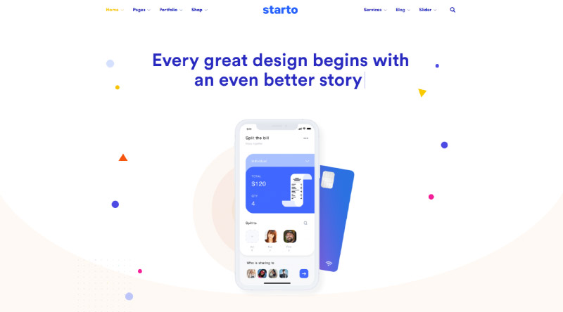 Starto WordPress Theme