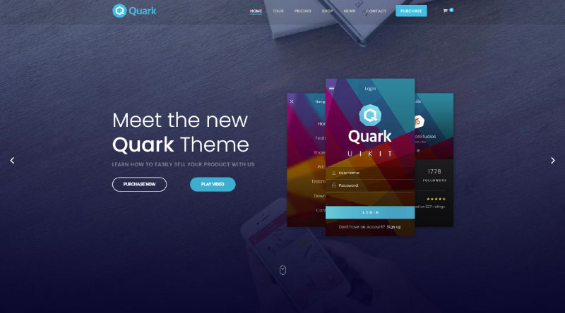 Quark WordPress Theme