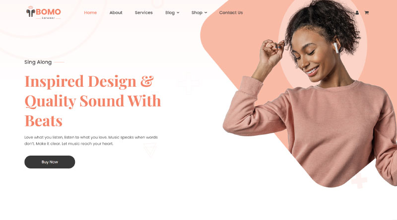 Bomo WordPress Theme