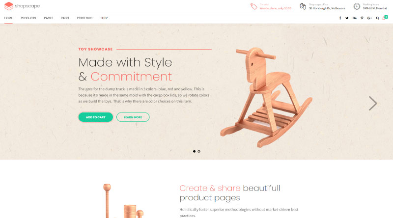 Shopscape WordPress Theme