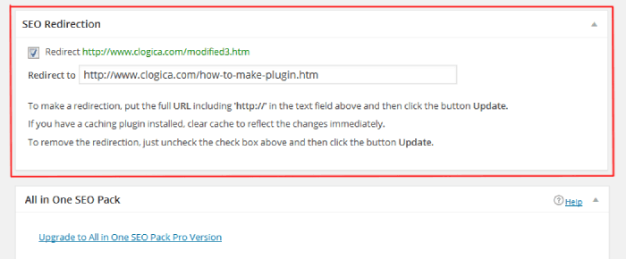 Redirecionamento de SEO