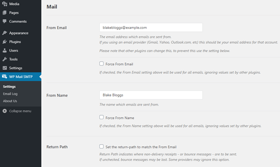 Chiave di licenza SMTP di WP Mail