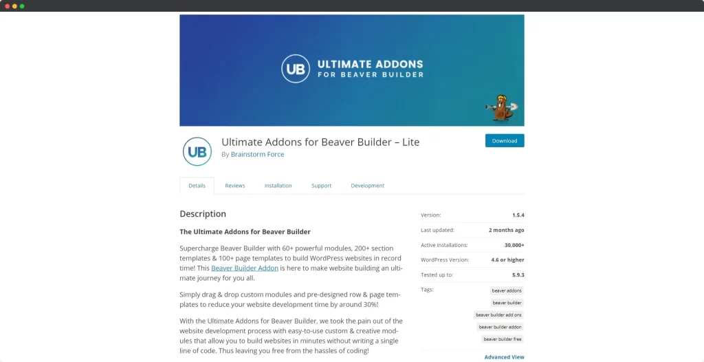 Beaver Builderの究極のアドオン– Lite