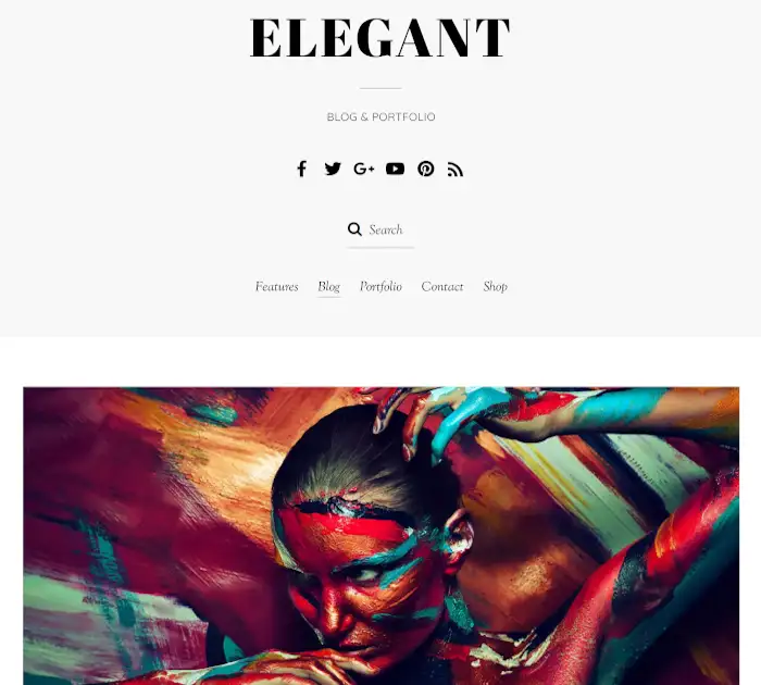 I migliori temi WordPress semplici: Elegante