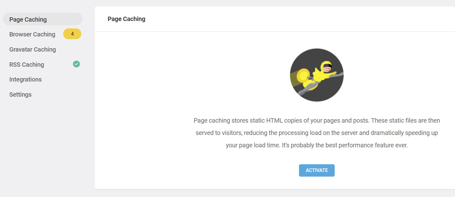 Attiva la memorizzazione nella cache in Hummingbird