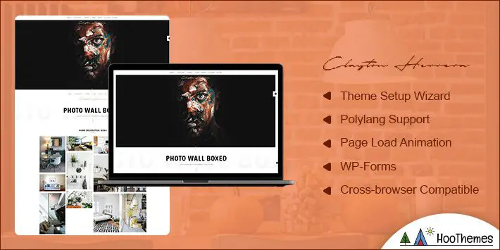 Tema WordPress pentru fotografie Clayton