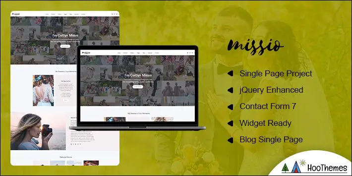 Tema WordPress Missio Photography