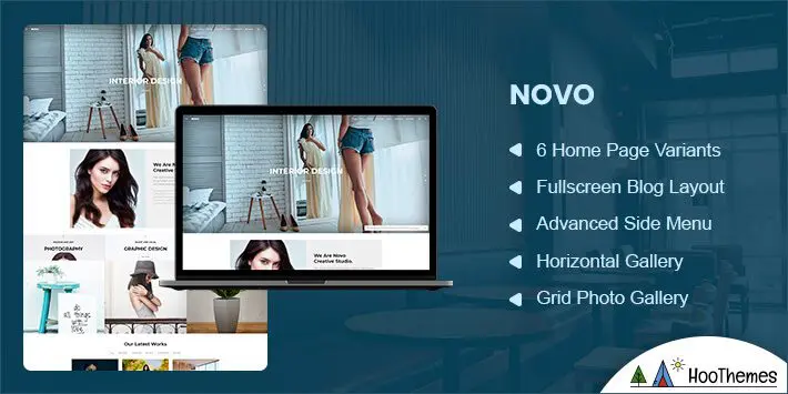 Tema WordPress Novo Photography