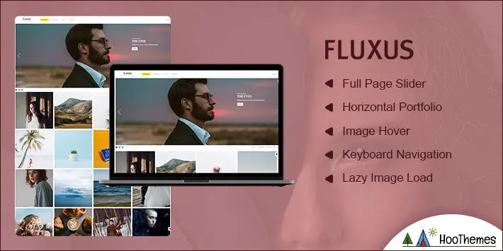Tema WordPress pentru fotografie Fluxus