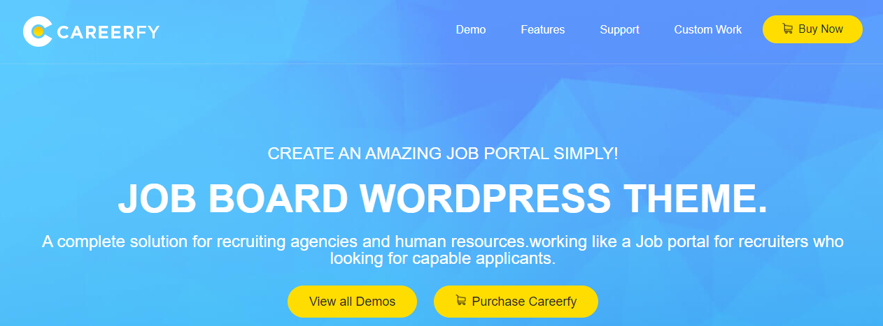Careerfy- 최고의 직업 게시판 WordPress 테마