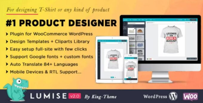 Lumise - WooCommerce 제품 디자이너