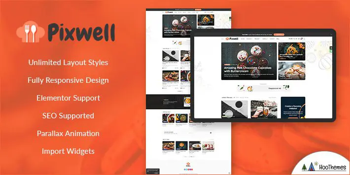 Pixwell Magazine WordPress 테마
