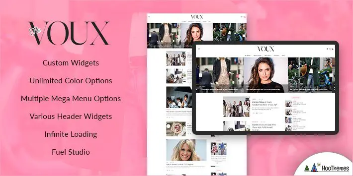 Voux Magazine WordPress 테마