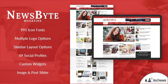 매거진 뉴스 바이트 WordPress 테마
