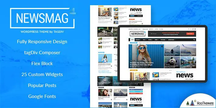 Newsmag Magazine WordPress 테마