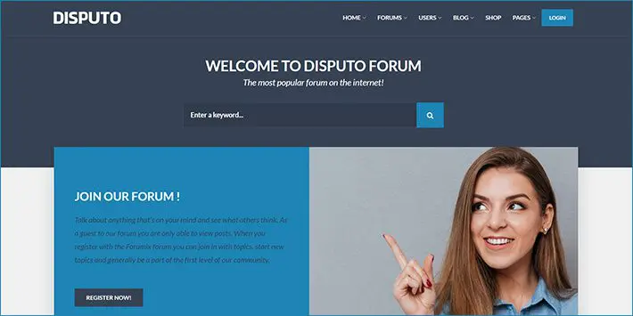 Disputo WordPress 포럼 플러그인