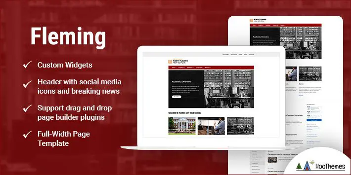 비영리 단체를 위한 Fleming WordPress 테마