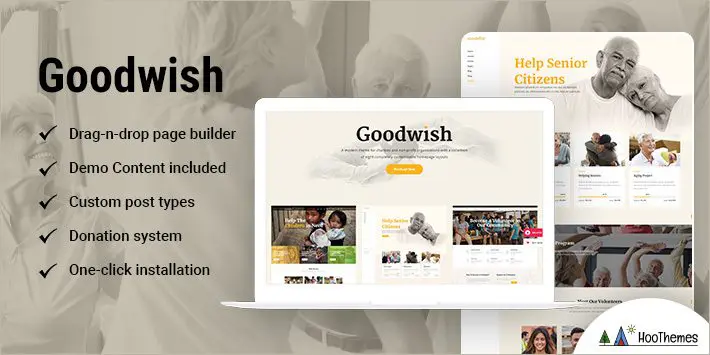 Goodwish - 자선 및 비영리 테마