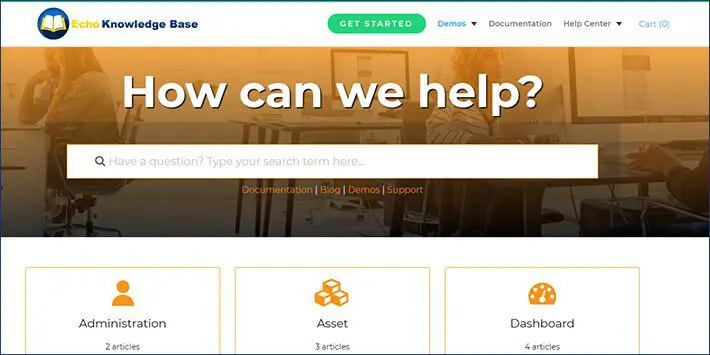Plugin WordPress da Base de Conhecimento Echo