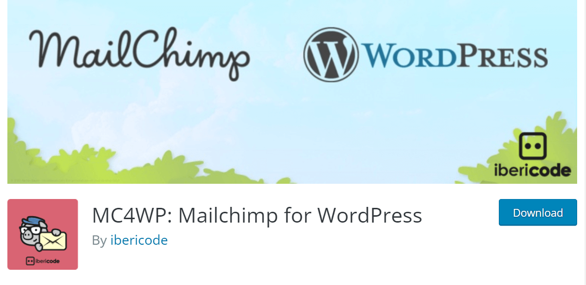 5 лучших плагинов WordPress MailChimp для рассмотрения в 2022 году 2 MC4WP: Mailchimp for WordPress