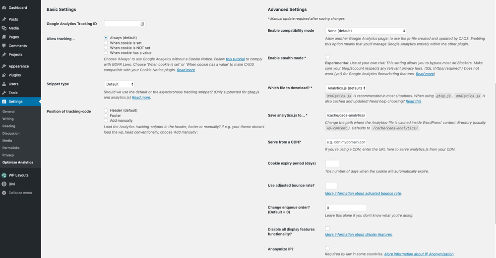 ЦАОС | Размещайте Google Analytics локально