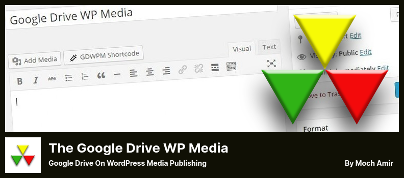 Google 드라이브 WP 미디어 플러그인 - WordPress Media Publishing의 Google 드라이브