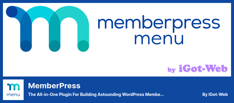 MemberPress 플러그인 - 놀라운 WordPress 회원 사이트 구축을 위한 올인원 플러그인