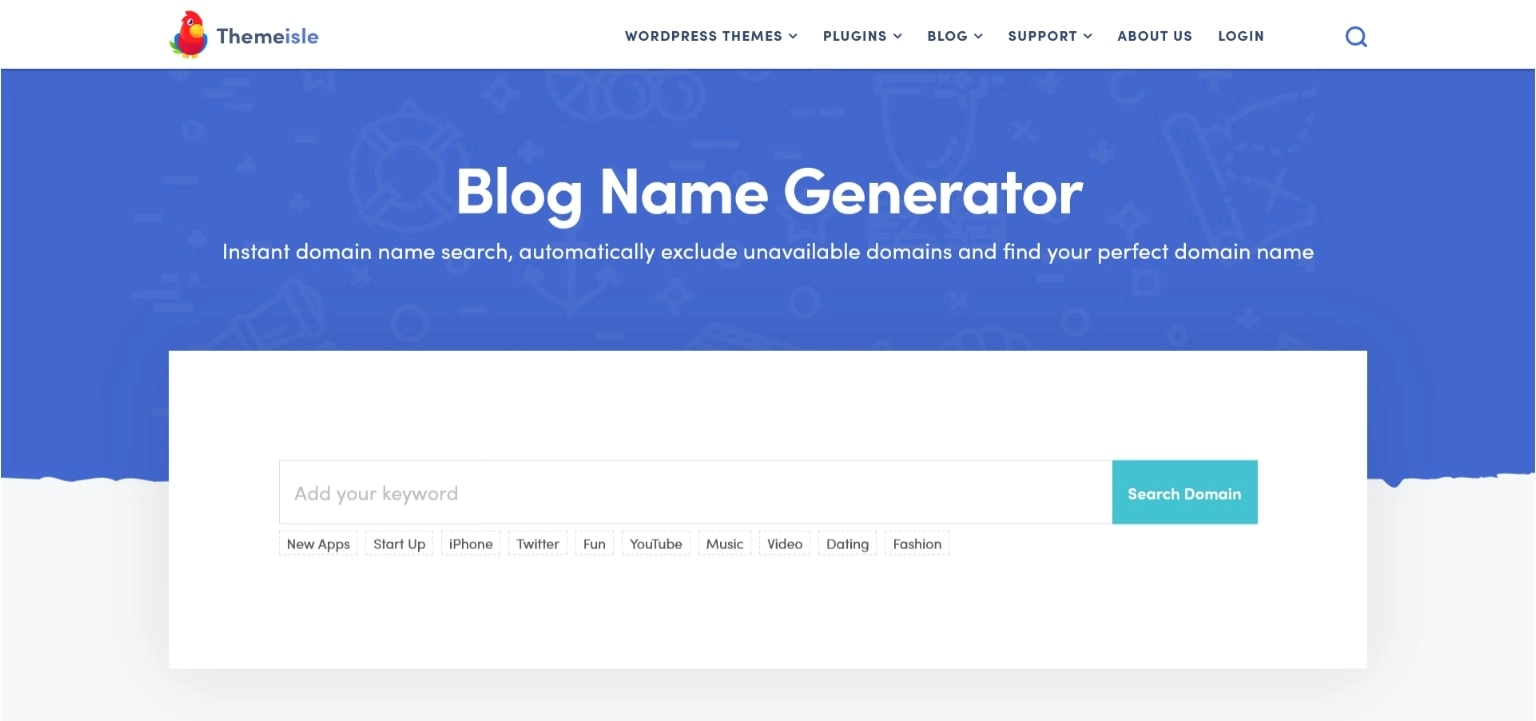 Business-Generator von Themeisle