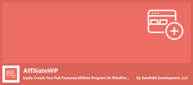 AffiliateWP 플러그인 - WordPress에서 모든 기능을 갖춘 제휴 프로그램을 쉽게 생성