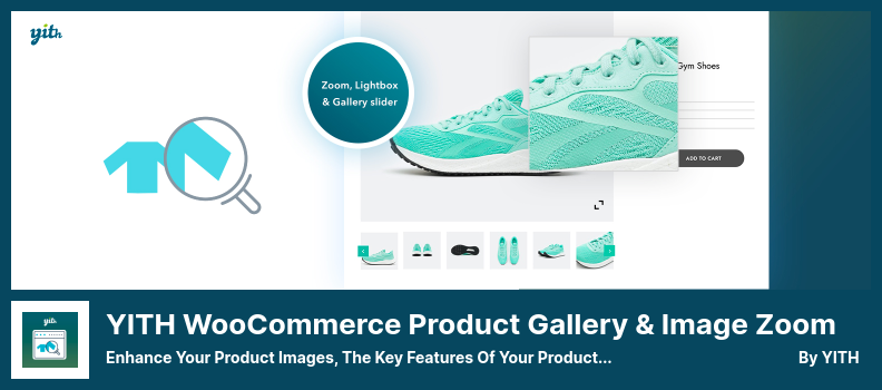 YITH WooCommerce معرض المنتجات والمكوِّن الإضافي لتكبير الصور - حسِّن صور منتجك ، الميزات الرئيسية لصفحة منتجك