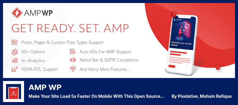 AMP WP Plugin – Machen Sie Ihre Website mit diesem Open-Source-AMP-Projekt 5x schneller auf Mobilgeräten