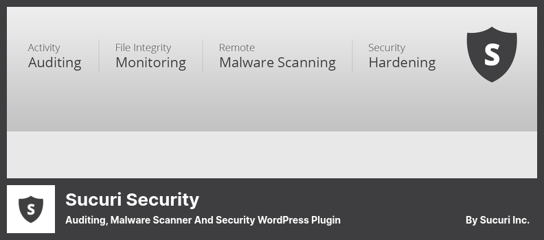 Sucuri Security Plugin - Auditing, Malware-Scanner und Sicherheits-WordPress-Plugin