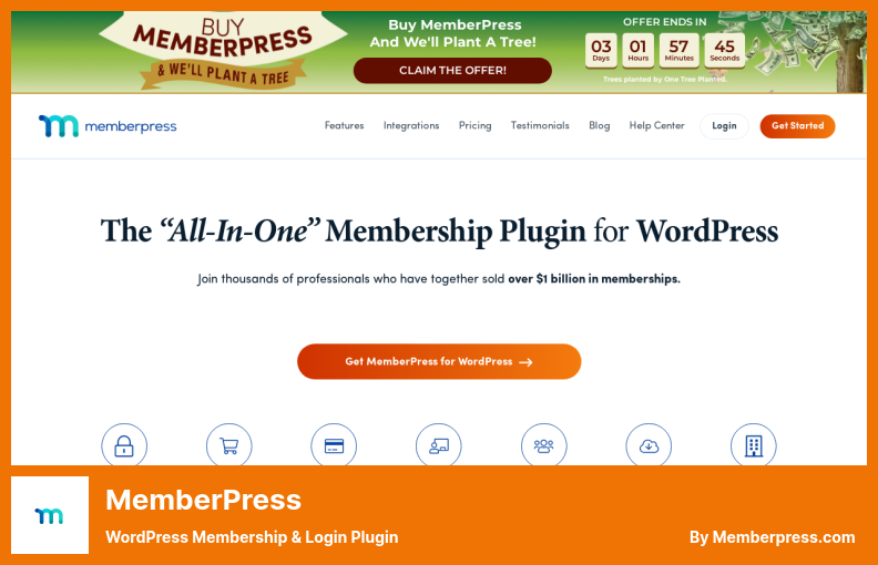 MemberPress Plugin - عضوية WordPress وبرنامج تسجيل الدخول