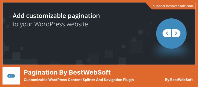 ترقيم الصفحات بواسطة البرنامج المساعد BestWebSoft - مقسم محتوى WordPress قابل للتخصيص وملحق للملاحة