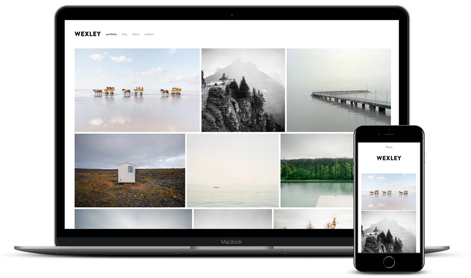 Squarespace 웹사이트용 Wexley