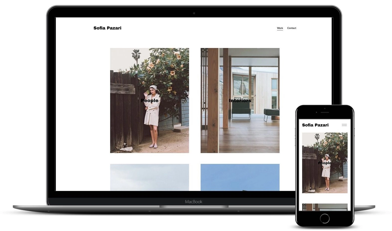 Pazari는 Squarespace 포트폴리오를 위한 창의적인 템플릿입니다.
