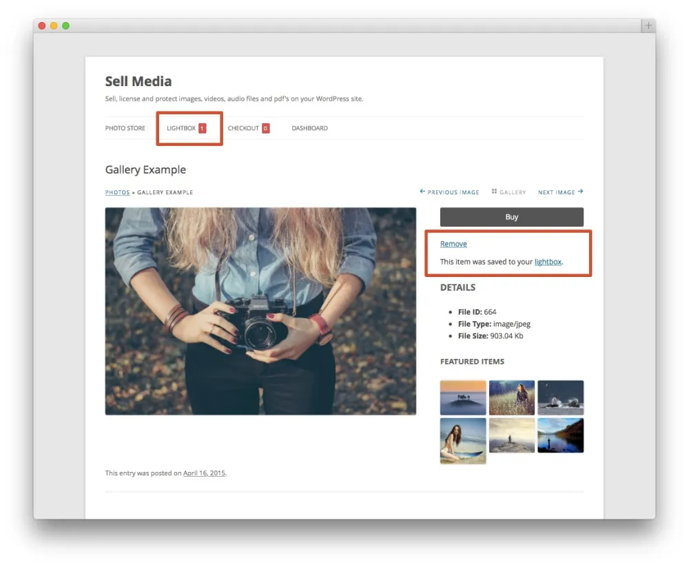 wordpress-photo-cart-lightbox