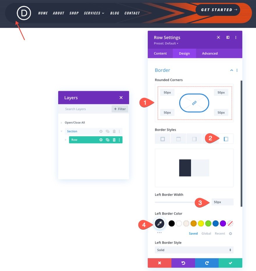 将背景蒙版和图案添加到 divi 标题